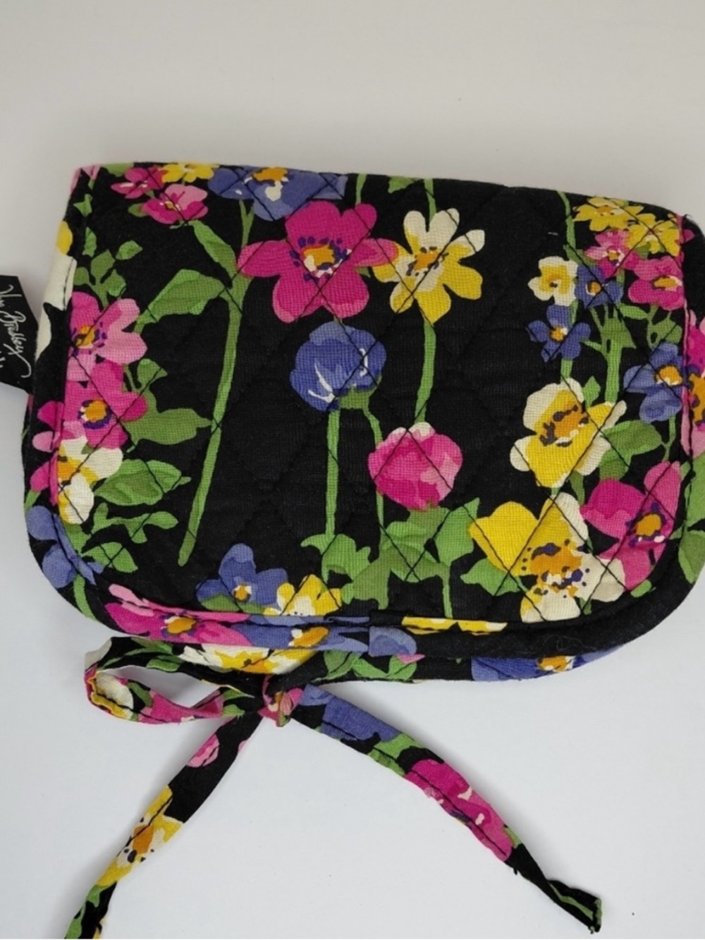 Vera Bradley Floral Cosmetic Bag Medium Size
